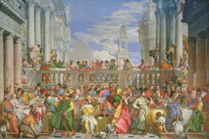 A festa do casamento em Caná, c.1562 (ver também 99619-20)